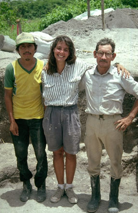 H. Hope Henderson with Vildo Gonzalez and Santiago Martinez