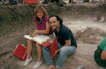 Marilyn Masson with Javier Urcid