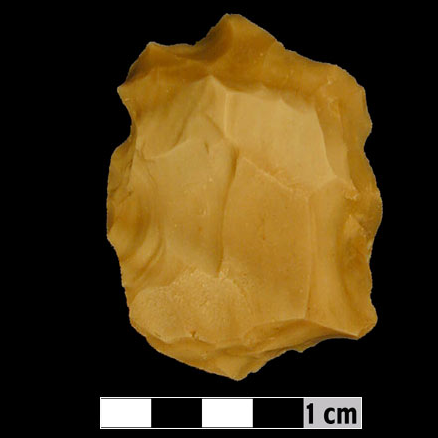 Chipped stone biface